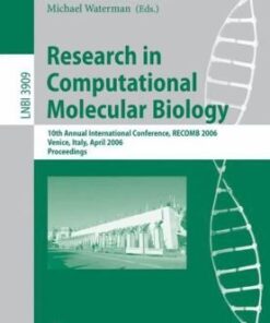 {PDF} Research in Computational Molecular Biology, 10 conf., RECOMB 2006 Alberto Apostolico, Concettina Guerra, Sorin Istrail, Pavel Pevzner, Michael Waterman