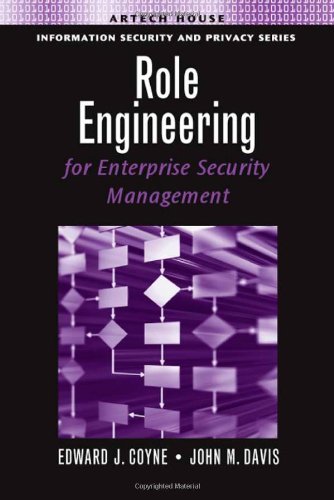 {PDF} Role engineering for enterprise security management Edward J. Coyne, John M. Davis