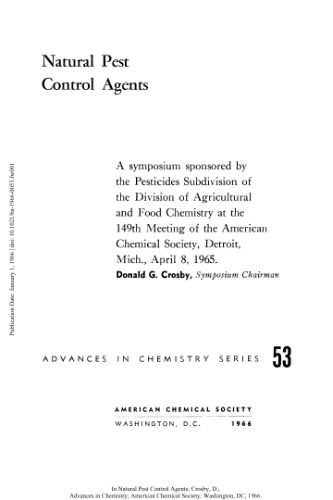 [PDF] Natural Pest Control Agents Gould R.F. (ed.)