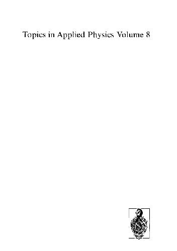 [PDF] Light Scattering in Solids I Manuel Cardona, Manuel Cardona, M. H. Brodsky