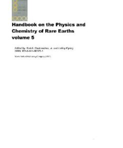[PDF] Handbook on the Physics and Chemistry of Rare Earths. vol. 5 Author Unknown