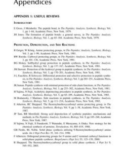 [PDF] Chemistry of Peptide Synthesis N. Leo Benoiton