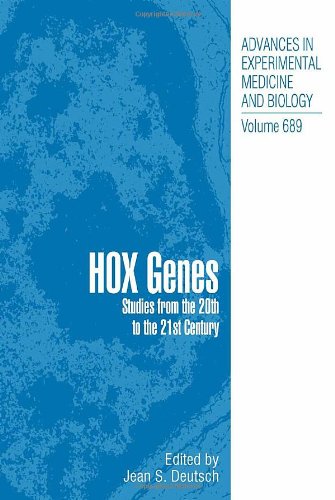 {PDF} Hox Genes: Studies from the 20th to the 21st Century Samir Merabet, Nagraj Sambrani, Jacques Pradel, Yacine Graba (auth.), Jean S. Deutsch PhD (eds.)