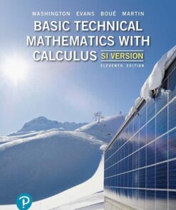 {PDF} Basic Technical Mathematics with Calculus, SI Version Allyn Washington, Richard Evans, Michelle Bou?, Elizabeth Martin