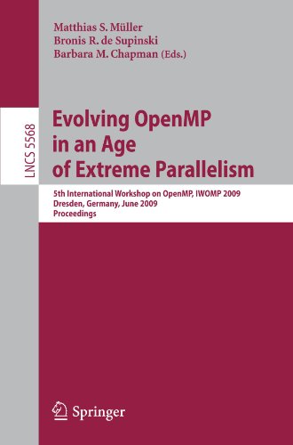 [PDF] Evolving OpenMP in an Age of Extreme Parallelism: 5th International Workshop on OpenMP, IWOMP 2009 Dresden, Germany, June 3-5, 2009 Proceedings (Lecture ...   Programming and Software Engineering) Matthias S. M?ller, Bronis R. de Supinski, Barbara Chapman