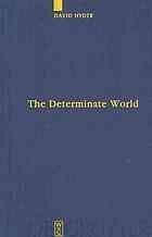 {pdf} The determinate world: Kant and Helmholtz on the physical meaning of geometry Hyder, David