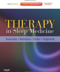 {PDF} Therapy in Sleep Medicine: Expert Consult - Online and Print (Clinics, The (Elsevier)) Teri J. Barkoukis MD, Jean K. Matheson MD, Richard Ferber MD, Karl Doghramji MD