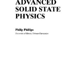 [PDF] Advanced solid state physics Philip Phillips, Phil Phillips