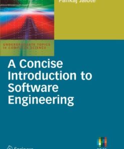 [PDF] A Concise Introduction to Software Engineering Pankaj Jalote (auth.)