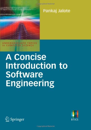 [PDF] A Concise Introduction to Software Engineering Pankaj Jalote (auth.)