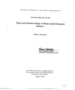 {PDF} Theory and Practical Design of Phase-locked Receivers R.C. Tausworthe