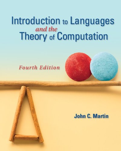 [PDF] Introduction to Languages and the Theory of Computation (4th Edition) John Martin