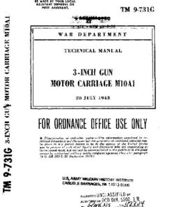 [PDF] TM 9-731G. Technical manual. 3-inch gun motor carriage M10A1
