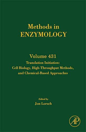 {PDF} Translation Initiation: Cell Biology, High-throughput and Chemical-based Approaches Jon Lorsch