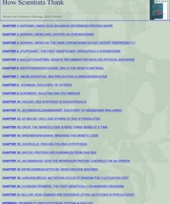 {pdf} how the scientists think. Twenty-One Experiments that Have Shaped Our Understanding of Genetics and Molecular Biology George Johnson
