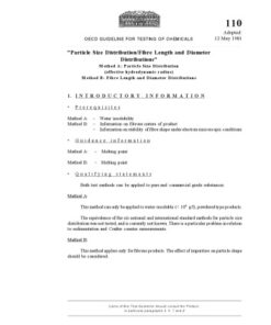 {pdf} Particle size distribution/ fibre length and diameter distributions OECD