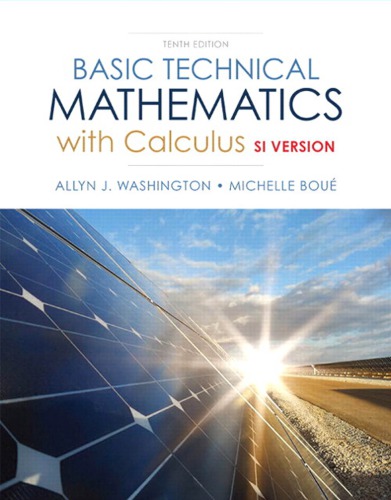 {PDF} Basic technical mathematics with calculus, SI version Washington, A
