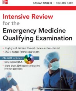 [PDF] Intensive Review for the Emergency Medicine Qualifying Examination (Intensive Review Book) Sassan Naderi, Richard Park