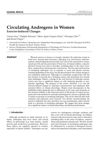 {PDF} sports medicine Volume 41 Issue 1 January 2011 adisonline.com