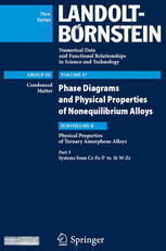{pdf} Physical Properties of Ternary Amorphous Alloys. Part 3: Systems from Cr-Fe-P to Si-W-Zr U. Carow-Watamura, D. V. Louzguine (auth.), Y. Kawazoe, U. Carow-Watamura, J.-Z. Yu (eds.)