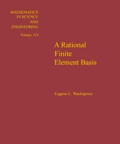 [PDF] A Rational Finite Element Basis Eugene L. Wachspress (Eds.)