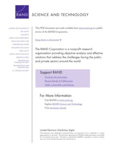{PDF} High Technology Manufacturing and U.S. Competitiveness (Technical Report) Charles  Kelley
