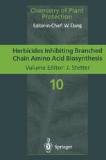 [PDF] Herbicides Inhibiting Branched-Chain Amino Acid Biosynthesis: Recent Developments J. Stetter (auth.), Prof. Dr. J. Stetter (eds.)