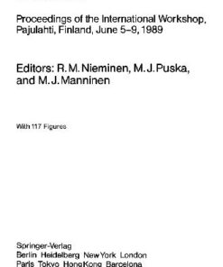 [PDF] Many-Atom Interactions in Solids R. M. Nieminen, M. J. Puska, M. J. Manninen