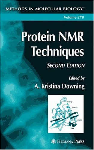 {PDF} Protein NMR Techniques Lorraine Hewitt, James M. McDonnell (auth.), A. Kristina Downing (eds.)