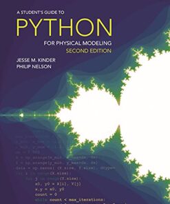 [PDF] A Student's Guide to Python for Physical Modeling: Second Edition Jesse M. Kinder, Philip Nelson