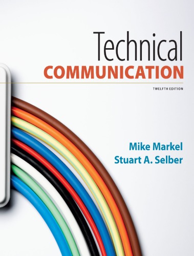 {PDF} Technical Communication Mike Markel; Stuart A. Selber