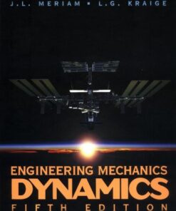 [PDF] Engineering Mechanics, Dynamics J. L. Meriam, L. G. Kraige