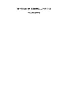 [PDF] Molecule Surface Interactions (Advances in Chemical Physics) (Vol 76) Kenneth P. Lawley