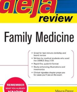 {PDF} Deja Review Family Medicine Mayra Perez, Lindsay K. Botsford, Winston Liaw
