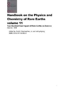 [PDF] Handbook on the Physics and Chemistry of Rare Earths. vol.11 Two-Hundred-Year Impact of Rare Earths on Science Author Unknown