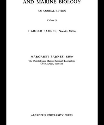 {PDF} Oceanography and Marine Biology: An Annual Review, Vol. 20 Harold Barnes