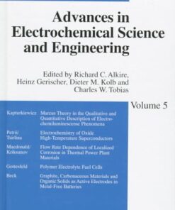 [PDF] Advances in Electrochemical Science and Engineering, Volume 5 Richard C. Alkire, Heinz Gerischer, Dieter M. Kolb, Charles W. Tobias