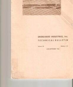 {PDF} Engelhard Industries, Inc. Technical Bulletin, Thomas Graham Commemorative Issue, High Resolution version T.B. Flanagan (Ed.)