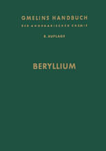 [PDF] Beryllium R. J. Meyer (auth.), R. J. Meyer (eds.)