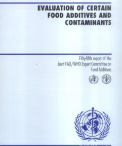 {PDF} Evaluation of Certain Food Additives and Contaminants (Technical Report Series) World Health Organization