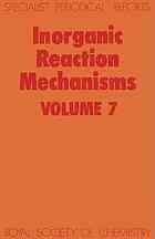 [PDF] Inorganic reaction mechanisms. vol. 7. Review of the literature published between January 1978 and June 1979 Royal Society of Chemistry