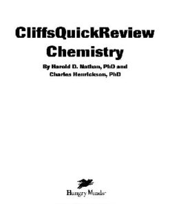 [PDF] Chemistry. Cliffs Quick Review Nathan