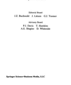 [PDF] Emergence of the Theory of Lie Groups: An Essay in the History of Mathematics 1869?1926 (Sources and Studies in the History of Mathematics and Physical Sciences) Thomas Hawkins