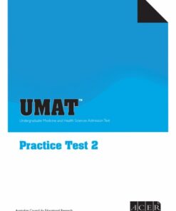 {PDF} UMAT: Practice Test 2 (Undergraduate Medicine and Health Sciences Admission Test) umat.acer.edu.au