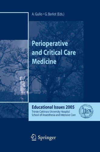 [PDF] Perioperative and Critical Care Medicine: Educational Issuess A. Gullo, G. Berlot