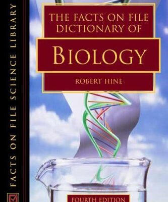 {PDF} The Facts on File dictionary of biology Robert Hine
