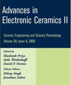 [PDF] Advances in Electronic Ceramics II Shashank Priya, Anke Weidenkaff, David P. Norton