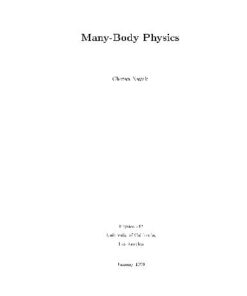[PDF] Many-Body Physics Nayak C.