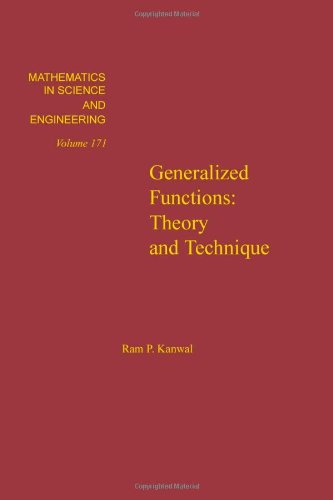 [PDF] Generalized Functions: Theory and Technique Ram P. Kanwal (Eds.)