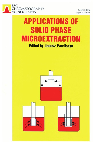 [PDF] Applications of Solid Phase Microextraction Janusz Pawliszyn